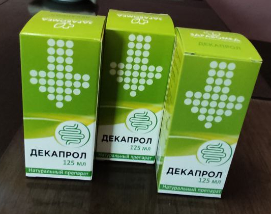 Эликсир "Декапрол", Здравомед. – отзыв на MigReview.com